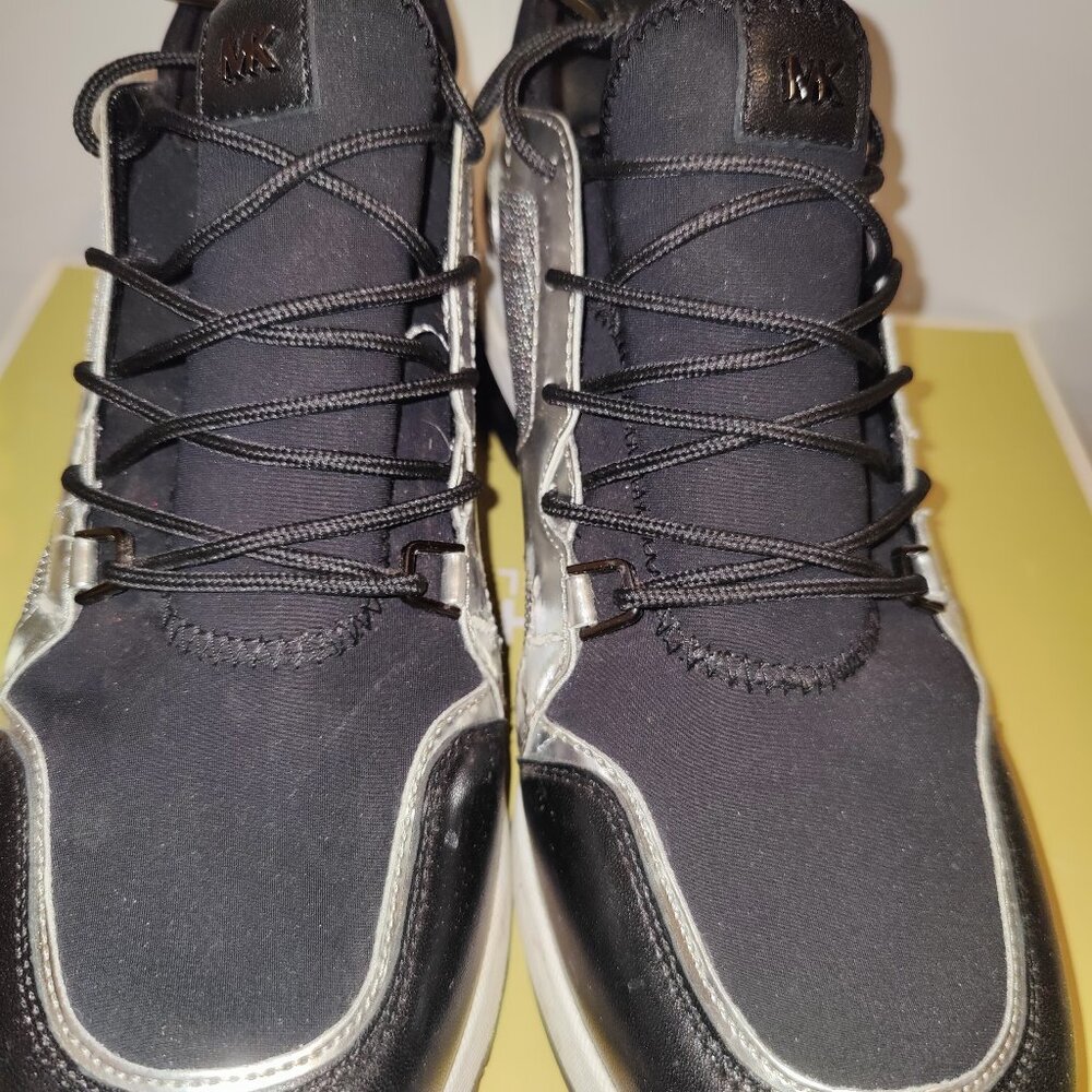 Michael Kors Black/ Silver Sneakers